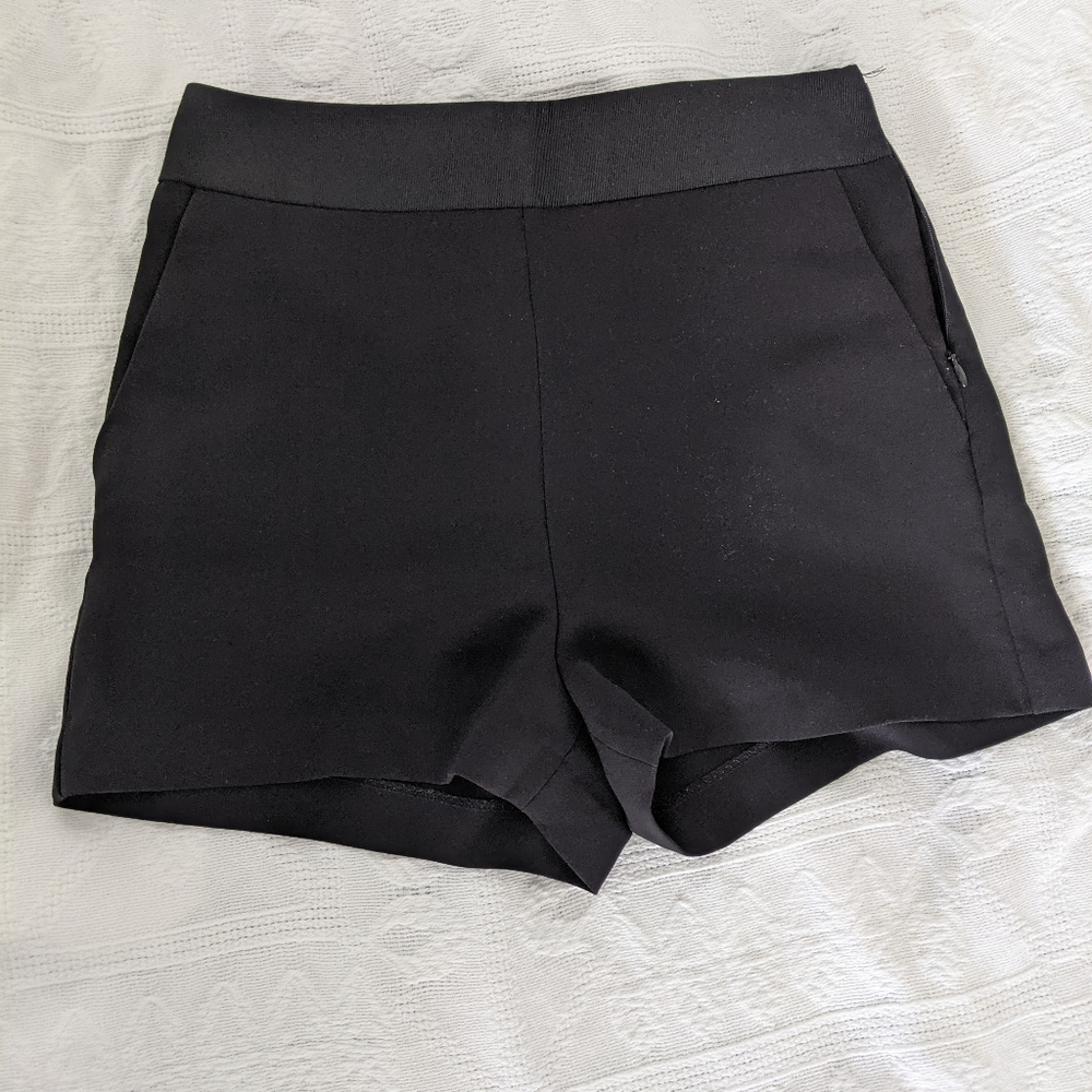 High Waisted Black Express Shorts
